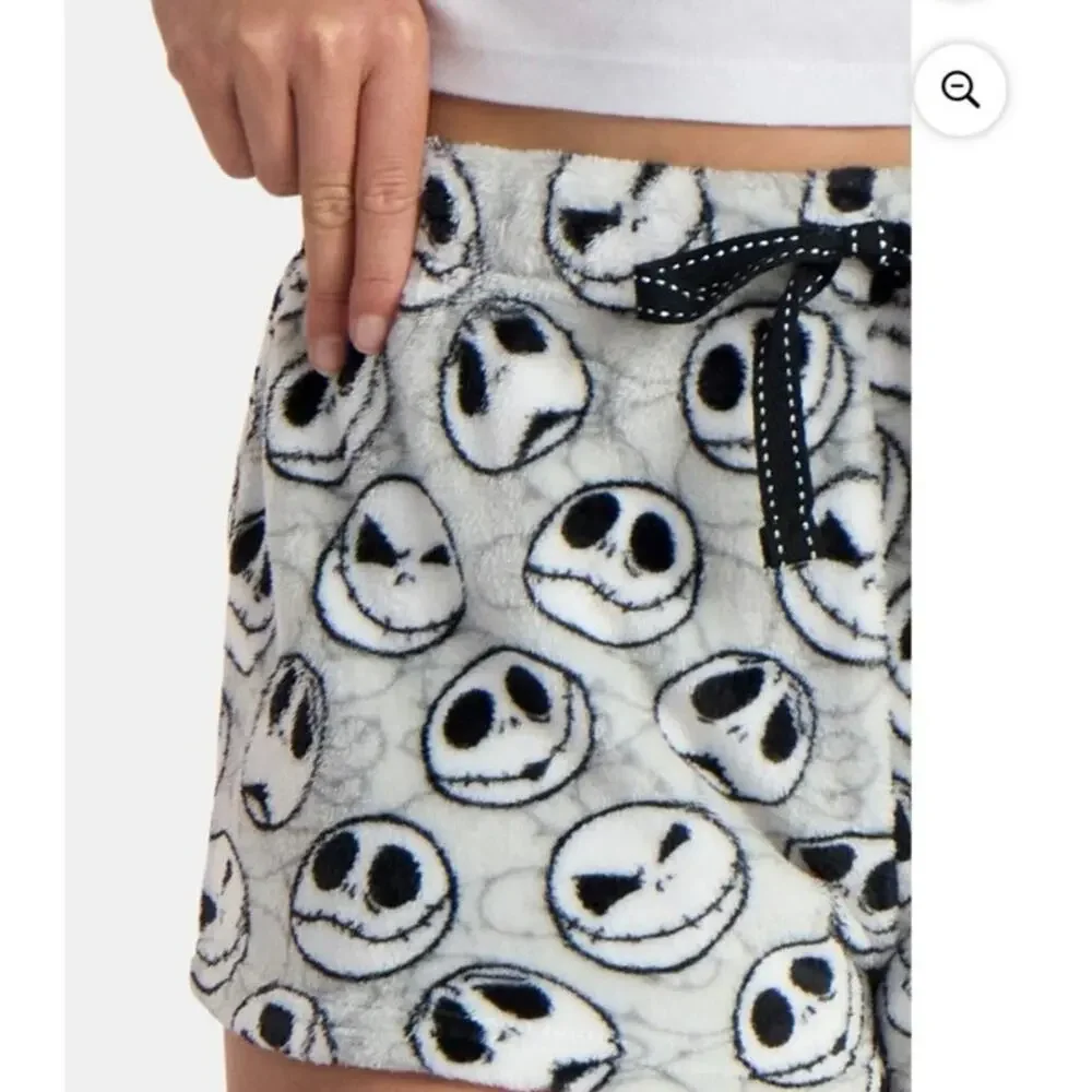 Disney Womens Jack Skellington Minky Sleep Shorts 2-Pk Size 3XL NWT - Picture 3 of 6